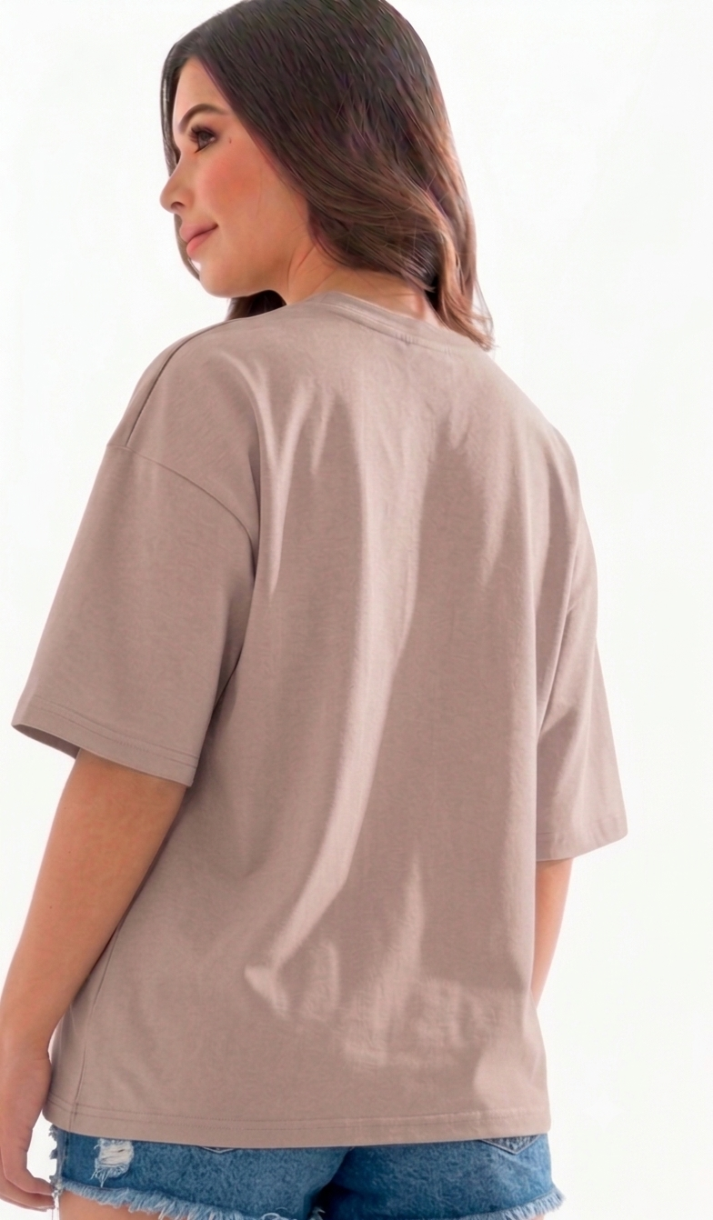 CAMISETA OVERSIZE DAMA/OK-1863