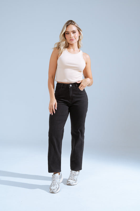 JEANS KIKI BLACK/OK-1827