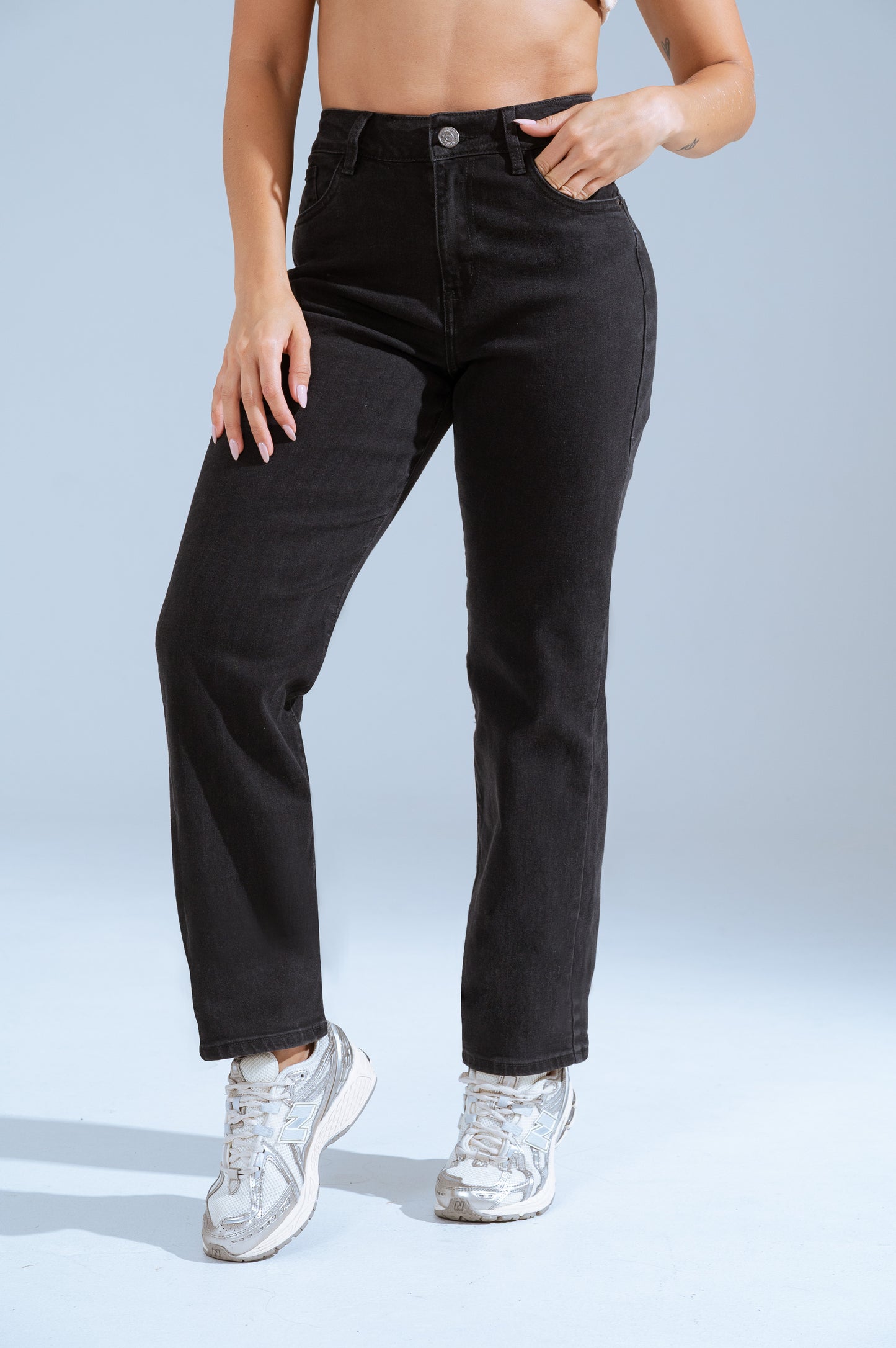 JEANS KIKI BLACK/OK-1827