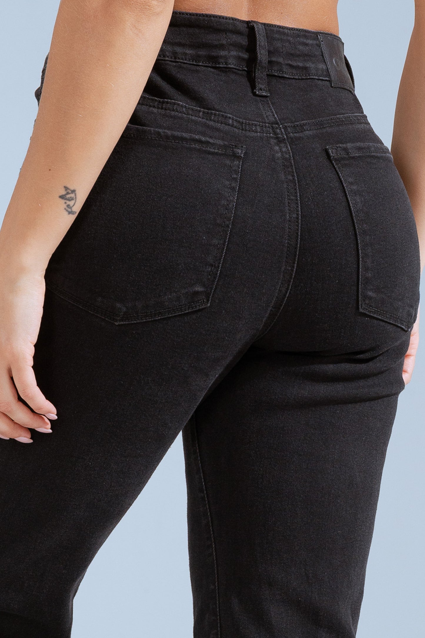 JEANS KIKI BLACK/OK-1827