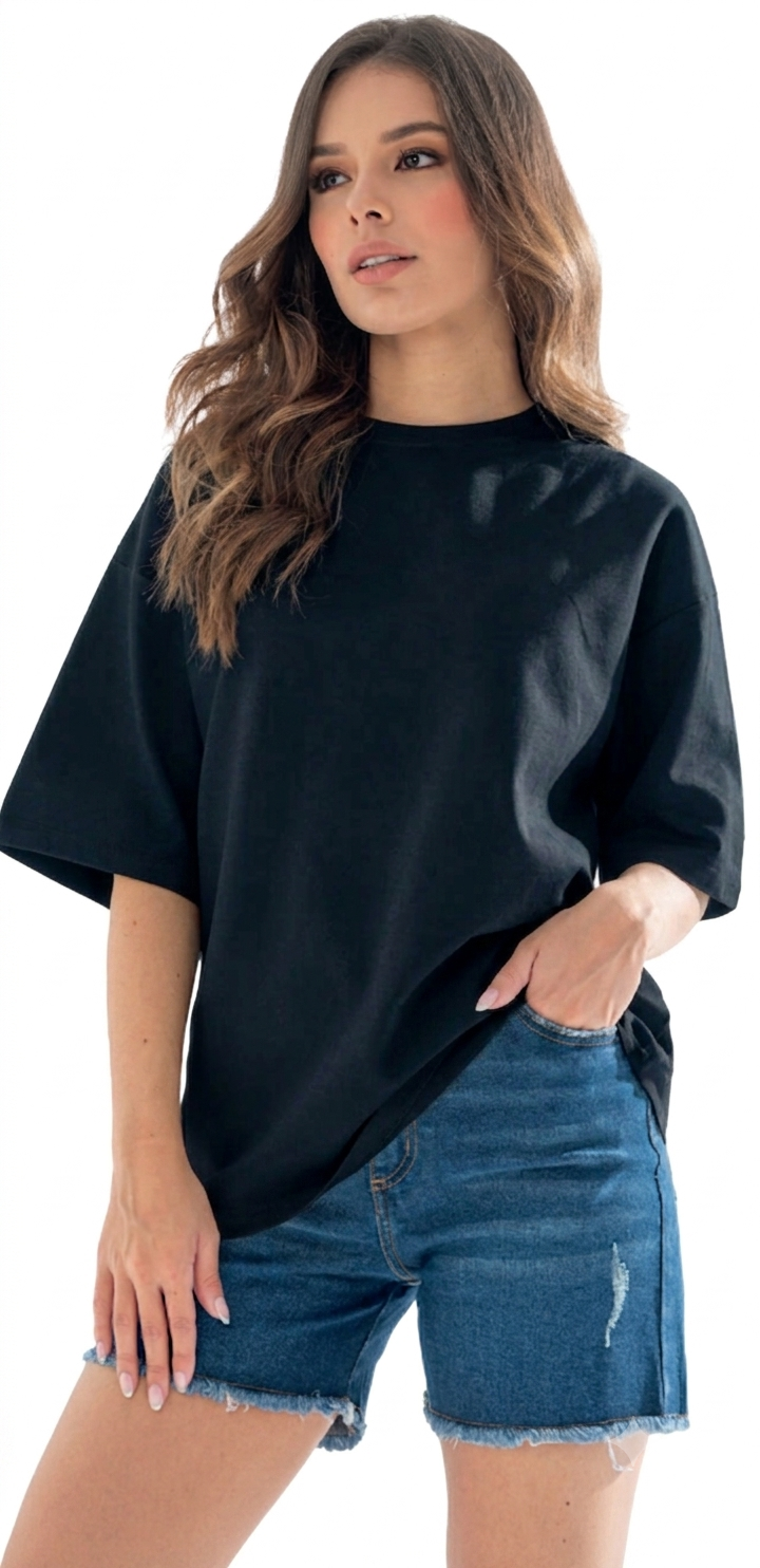 CAMISETA OVERSIZE DAMA/OK-1863