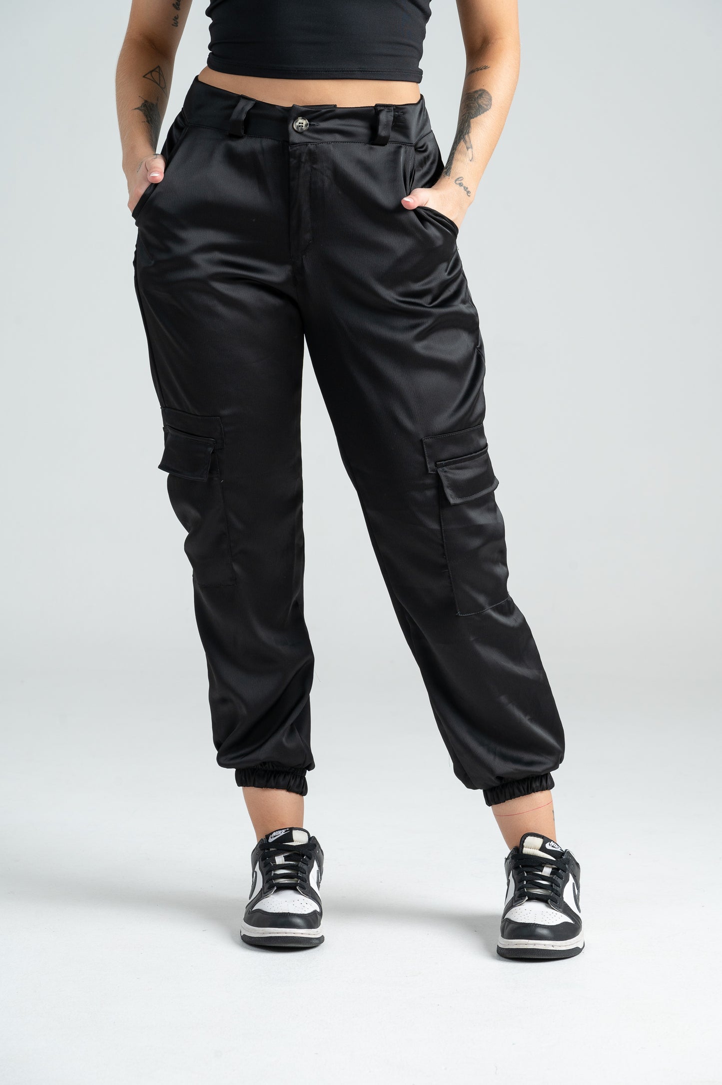 PANTALON CARGO BRILLO