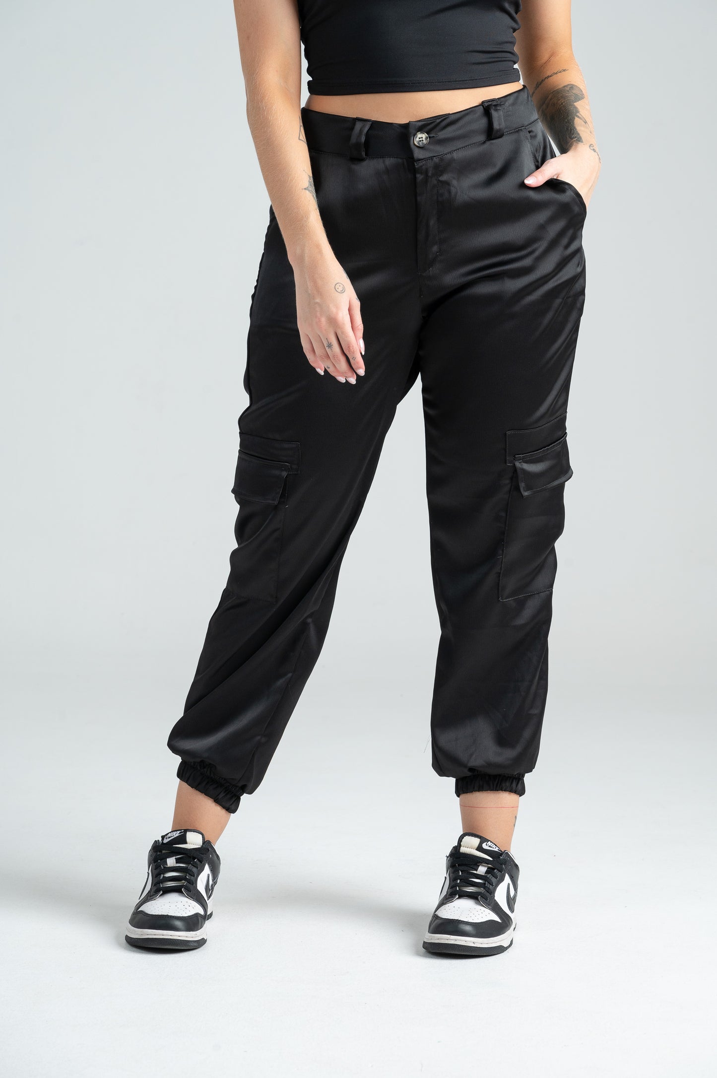 PANTALON CARGO BRILLO